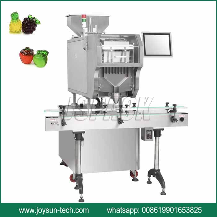 Jelly-fruit-counting-machine